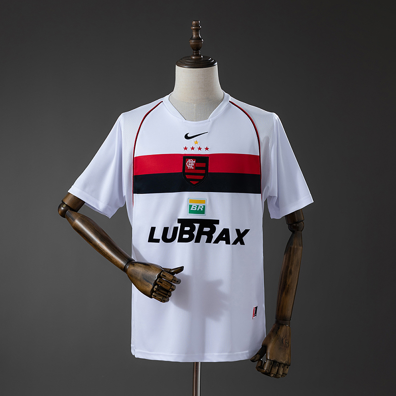 Camiseta retro de visitante del Flamengo 02-03, tallas S-XXL